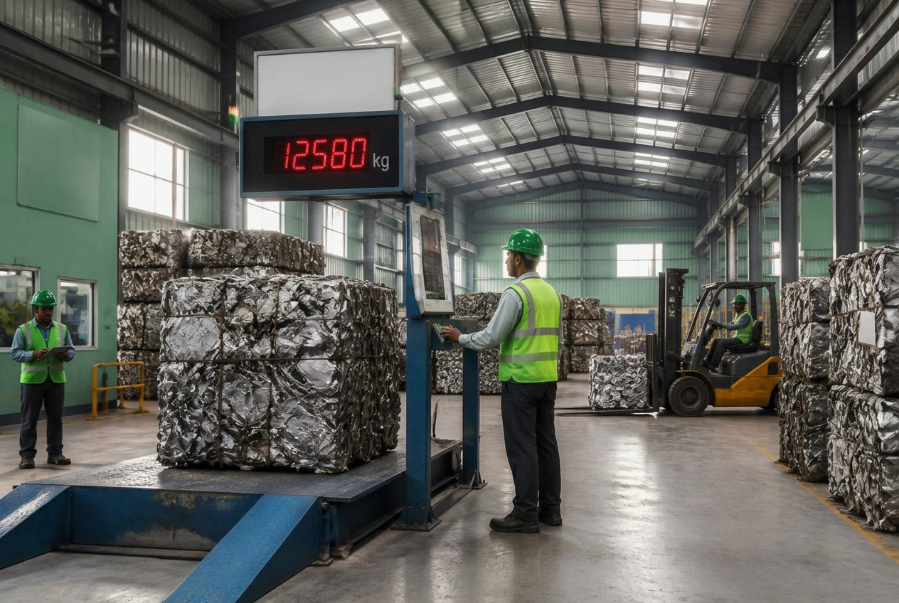 Digital weighing operation